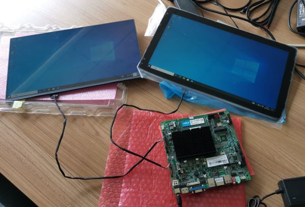 国产麻豆精品在线ITX J6412无风扇工控麻豆成人影院同时支持2个EDP显示屏