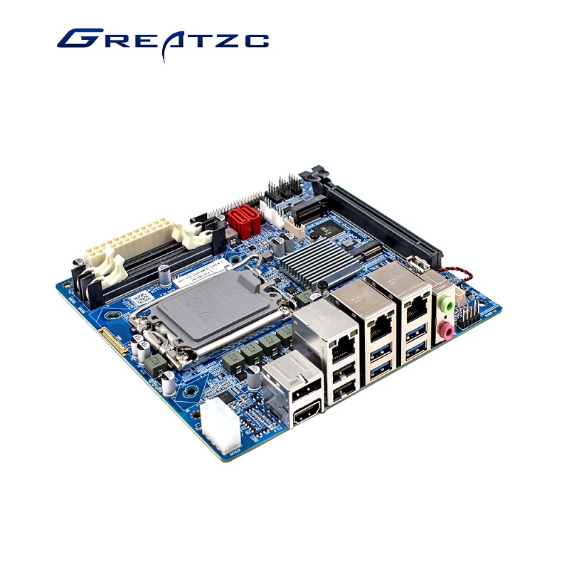 H610 ATX工控麻豆成人影院 3网卡6串口支持12代 13代高性能桌面CPU