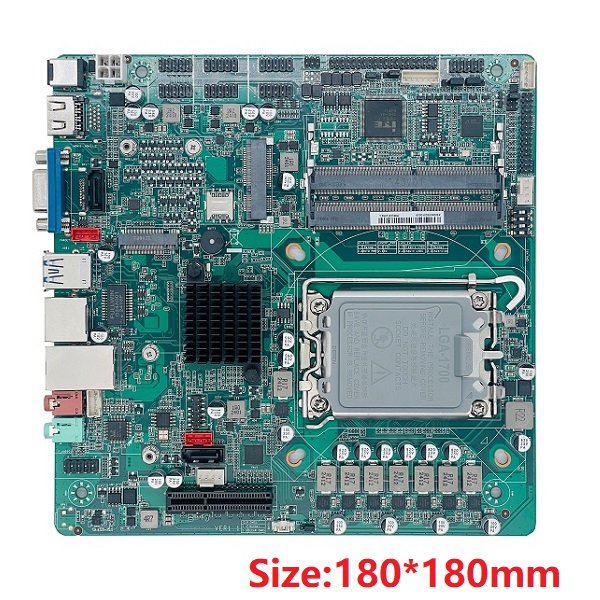 intel第12代13代桌面式迷你工控麻豆成人影院ZC-ITXB660DC 双网6COM